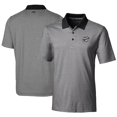 Men's Cutter & Buck Omaha Storm Chasers Big Tall Forge Tonal Stripe Stretch Polo