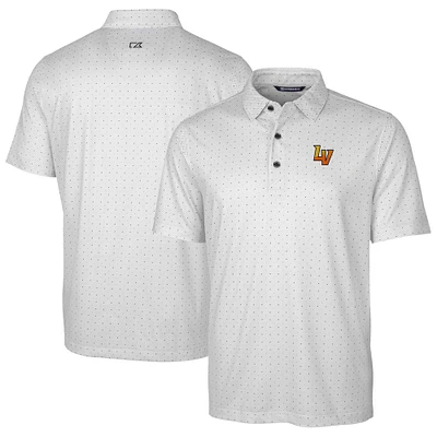 Men's Cutter & Buck  Charcoal Las Vegas Aviators Big Tall DryTec Pike Double Dot Stretch Polo