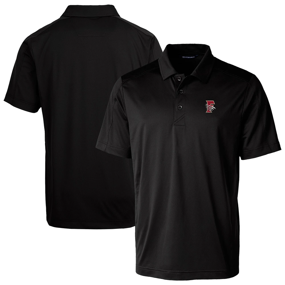 Men's Cutter & Buck Black Fresno Grizzlies Big Tall Prospect Textured Stretch Polo