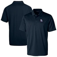 Men's Cutter & Buck Navy New Hampshire Fisher Cats Big Tall Prospect Textured Stretch Polo