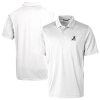 Men's Cutter & Buck White Springfield Cardinals Big Tall Prospect Textured Stretch Polo