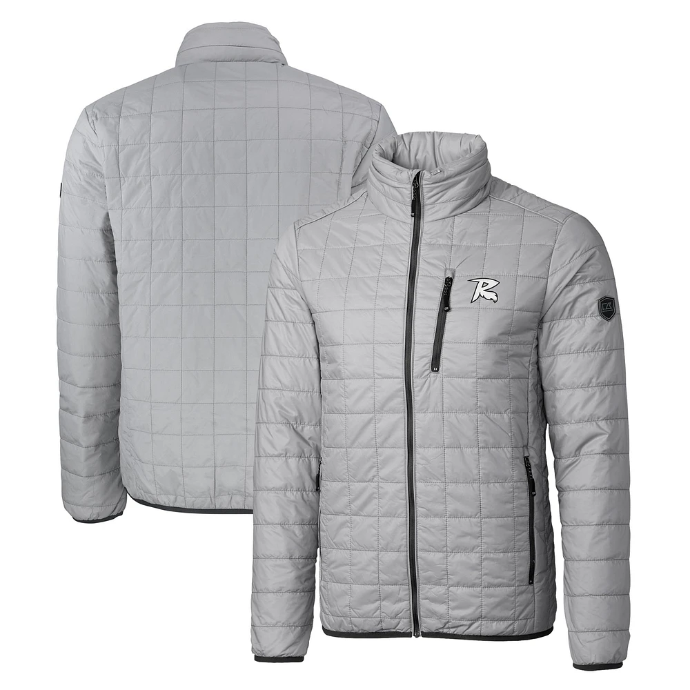 Men's Cutter & Buck Richmond Flying Squirrels Rainier PrimaLoft Big & Tall Eco Insulated Full-Zip Puffer Jacket