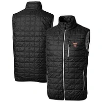 Men's Cutter & Buck El Paso Chihuahuas Rainier PrimaLoft Big Tall Eco Insulated Full-Zip Puffer Vest