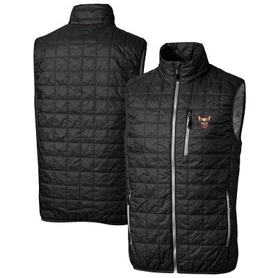 Men's Cutter & Buck El Paso Chihuahuas Rainier PrimaLoft Big Tall Eco Insulated Full-Zip Puffer Vest