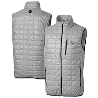 Men's Cutter & Buck Iowa Cubs Rainier PrimaLoft Big Tall Eco Insulated Full-Zip Puffer Vest