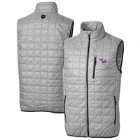 Men's Cutter & Buck Iowa Cubs Rainier PrimaLoft Big Tall Eco Insulated Full-Zip Puffer Vest