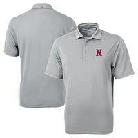 Men's Cutter & Buck Gray Nashville Sounds Big Tall Virtue Eco Pique Recycled Polo