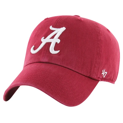 Youth '47 Crimson Alabama Crimson Tide Clean Up Adjustable Hat