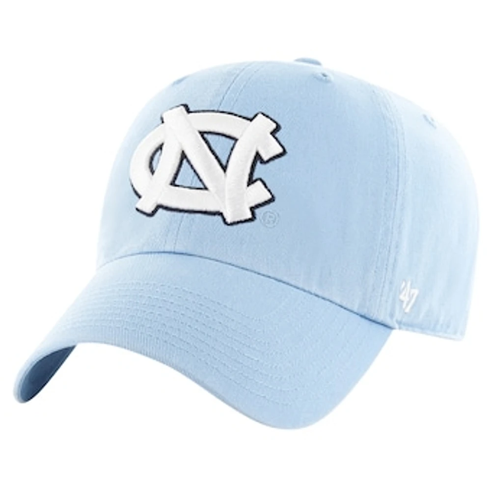 Youth '47 Carolina Blue North Carolina Tar Heels Clean Up Adjustable Hat