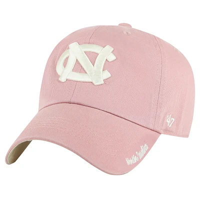 Women's '47 Light Pink North Carolina Tar Heels Dusty Miata Clean Up Adjustable Hat