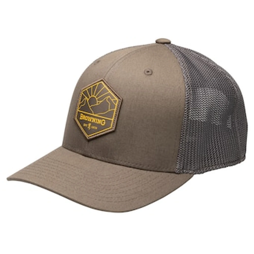 Men's Browning Brown Grandview Trucker Adjustable