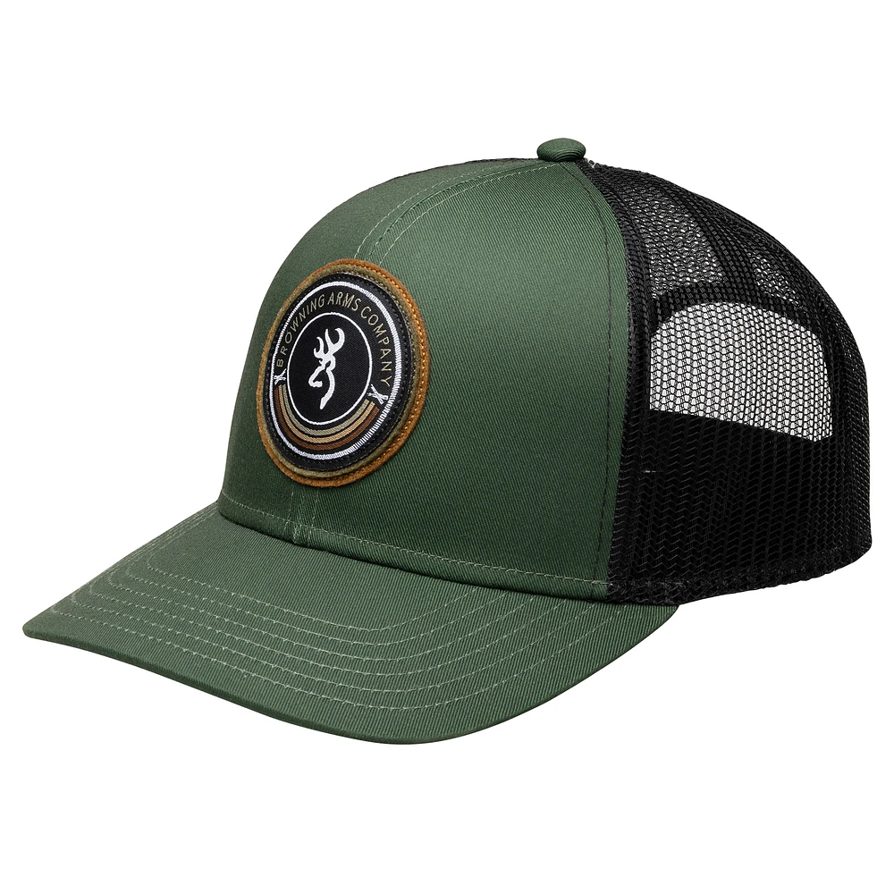 Men's Browning Green/Black Parker Trucker Adjustable