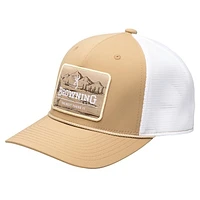 Men's Browning Tan/White Homestead Trucker Adjustable