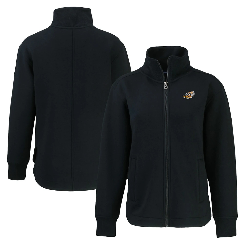 Women's Cutter & Buck Akron RubberDucks Roam Eco Recycled Full-Zip Jacket