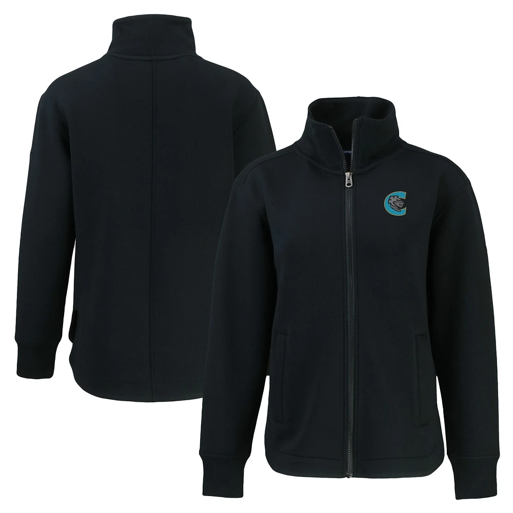 Women's Cutter & Buck Charlotte Knights Roam Eco Recycled Full-Zip Jacket