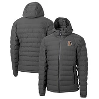 Men's Cutter & Buck Gray Durham Bulls Mission Ridge Repreve Eco Insulated Full-Zip Puffer Jacket