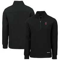 Men's Cutter & Buck Indianapolis Indians Roam Eco Recycled Quarter-Zip Pullover