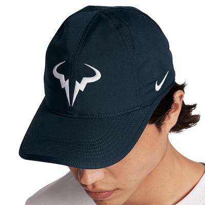 Unisex Nike Rafael Nadal Navy AeroBill Featherlight Club Adjustable Hat