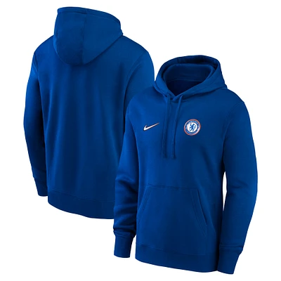 Men's Nike Blue Chelsea Club Pullover Hoodie