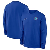 Men's Nike Blue Chelsea Club Pullover Sweatshirt