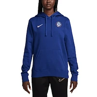 Women's Nike Blue Chelsea 2024/25 Third Club Fleece Pullover Hoodie