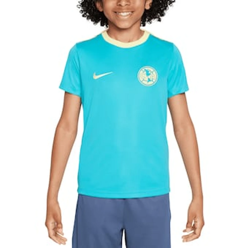 Youth Nike Aqua Club America 2024/25 Academy Pro Top