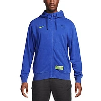 Men's Nike  Blue Barcelona Third Club Full-Zip Hoodie