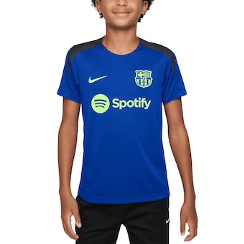 Youth Nike Royal Barcelona 2024/25 Third Strike Top