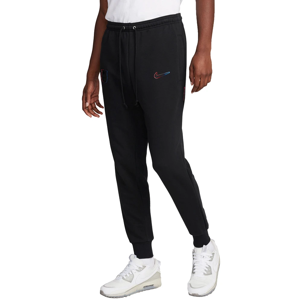 Men's Nike Black Barcelona 2024/25 Away Standard Issue Taper Pants