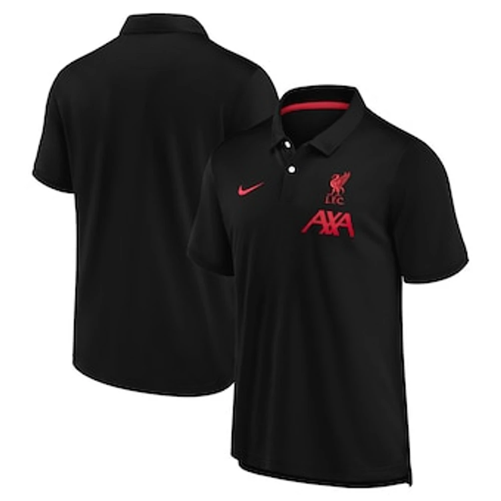 Men's Nike Black Liverpool The Performance Polo