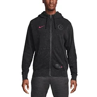 Men's Nike  Black Chelsea Third Club Full-Zip Hoodie