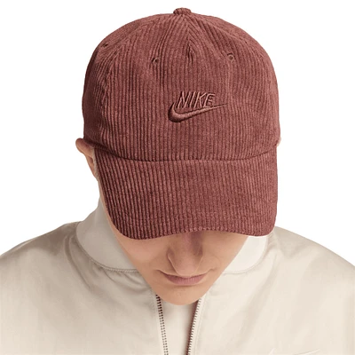 Men's Nike Brown Corduroy Club Adjustable Hat