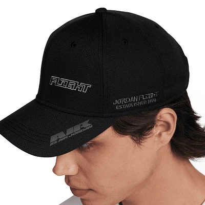 Men's Jordan Brand Black Rise MVP Adjustable Hat
