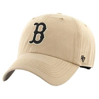 Men's '47 Khaki Boston Red Sox Dusted Franchise Fitted Hat