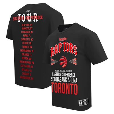 Men's Pro Standard Black Toronto Raptors Oversized City Tour T-Shirt