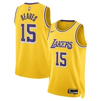 Unisex Nike Austin Reaves Gold Los Angeles Lakers Swingman Jersey - Icon Edition