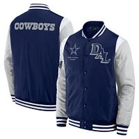 Unisex Fanatics  Navy Dallas Cowboys Elements Elite Full-Snap Jacket