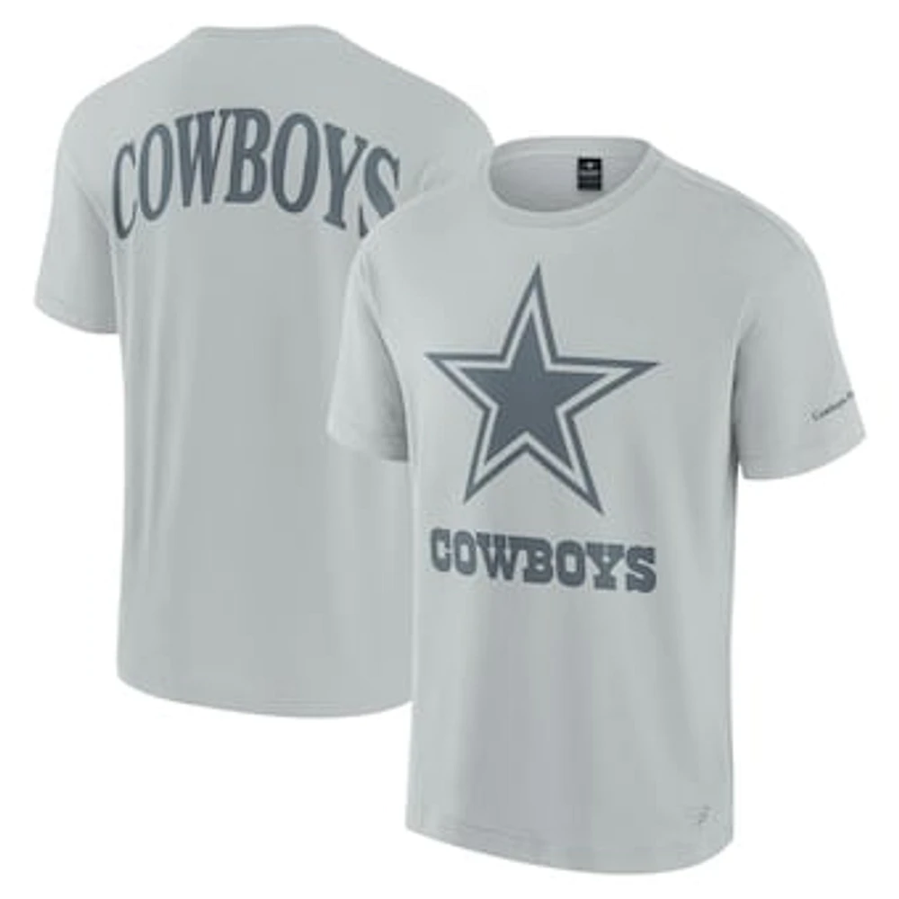 Unisex Fanatics  Gray Dallas Cowboys Elements Iconic T-Shirt