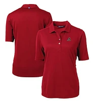 Women's Cutter & Buck  Red Arizona Diamondbacks Virtue Eco Pique Recycled Polo