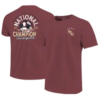 Unisex Garnet Florida State Seminoles 2023 NCAA Women's Soccer National Champions T-Shirt