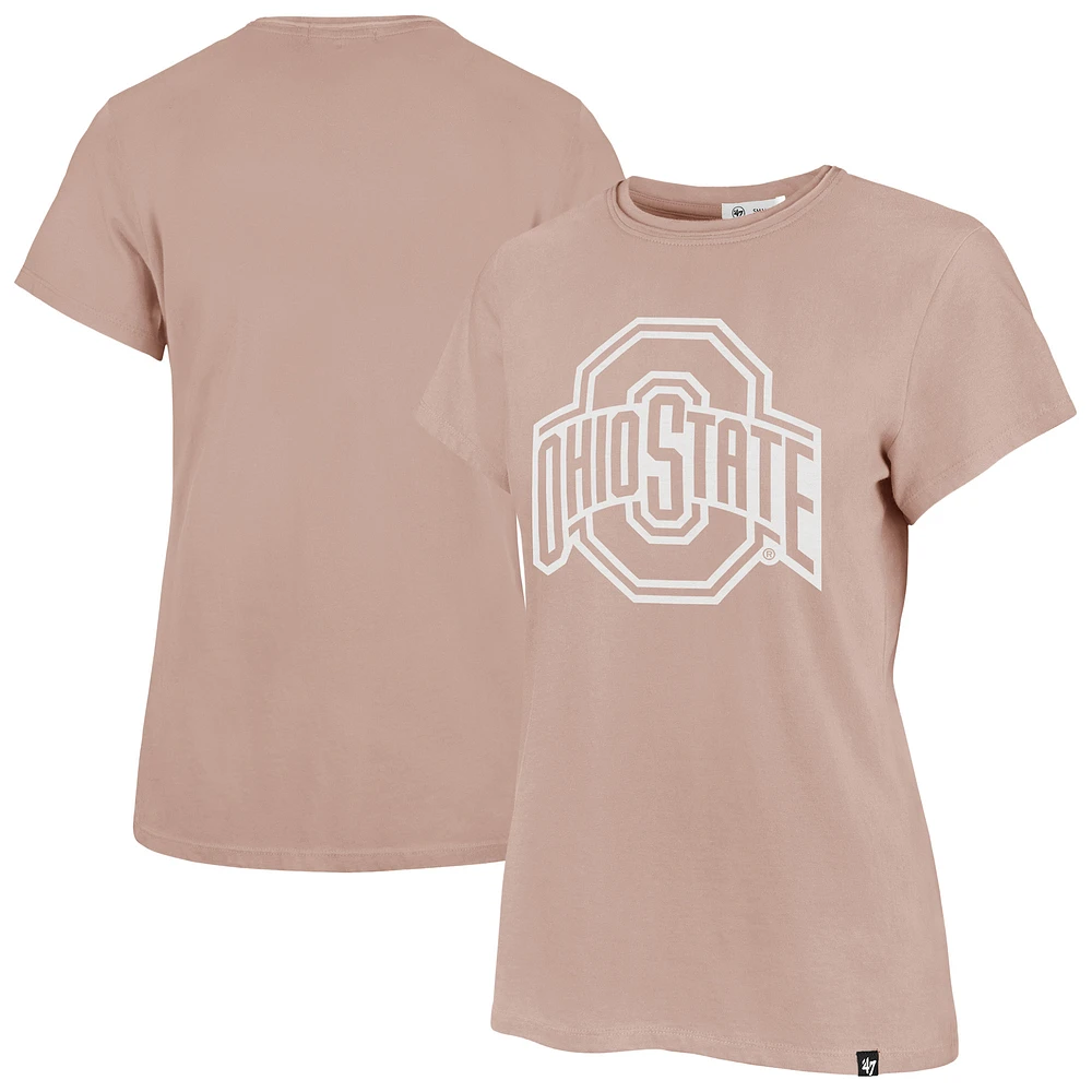 Women's '47  Pink Ohio State Buckeyes Premier Frankie T-Shirt