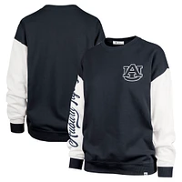 Women's '47  Navy Auburn Tigers Double Header Rise Andie Pullover Sweatshirt