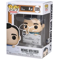Steve Carell The Office Autographed Michael Scott #1395 Funko Pop! Vinyl Figure - Signed in White Ink - BAS