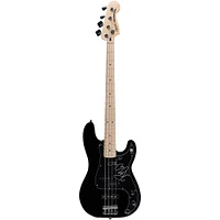 Roger Waters Pink Floyd Autographed Black Squire Guitar - BAS