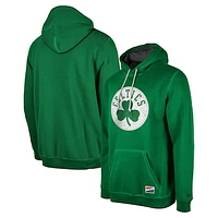 Men's New Era  Green Boston Celtics Corduroy Applique Pullover Hoodie