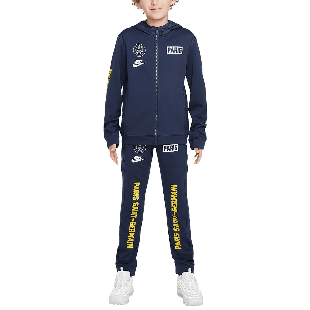 Youth Nike Navy Paris Saint-Germain Woven Track Suit