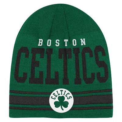 Youth Kelly Green Boston Celtics Retro Knit Beanie