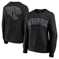 Women's Fanatics  Black Jacksonville Jaguars Elements Pullover Sweatshirt