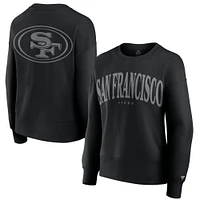 Women's Fanatics  Black San Francisco 49ers Elements Pullover Sweatshirt