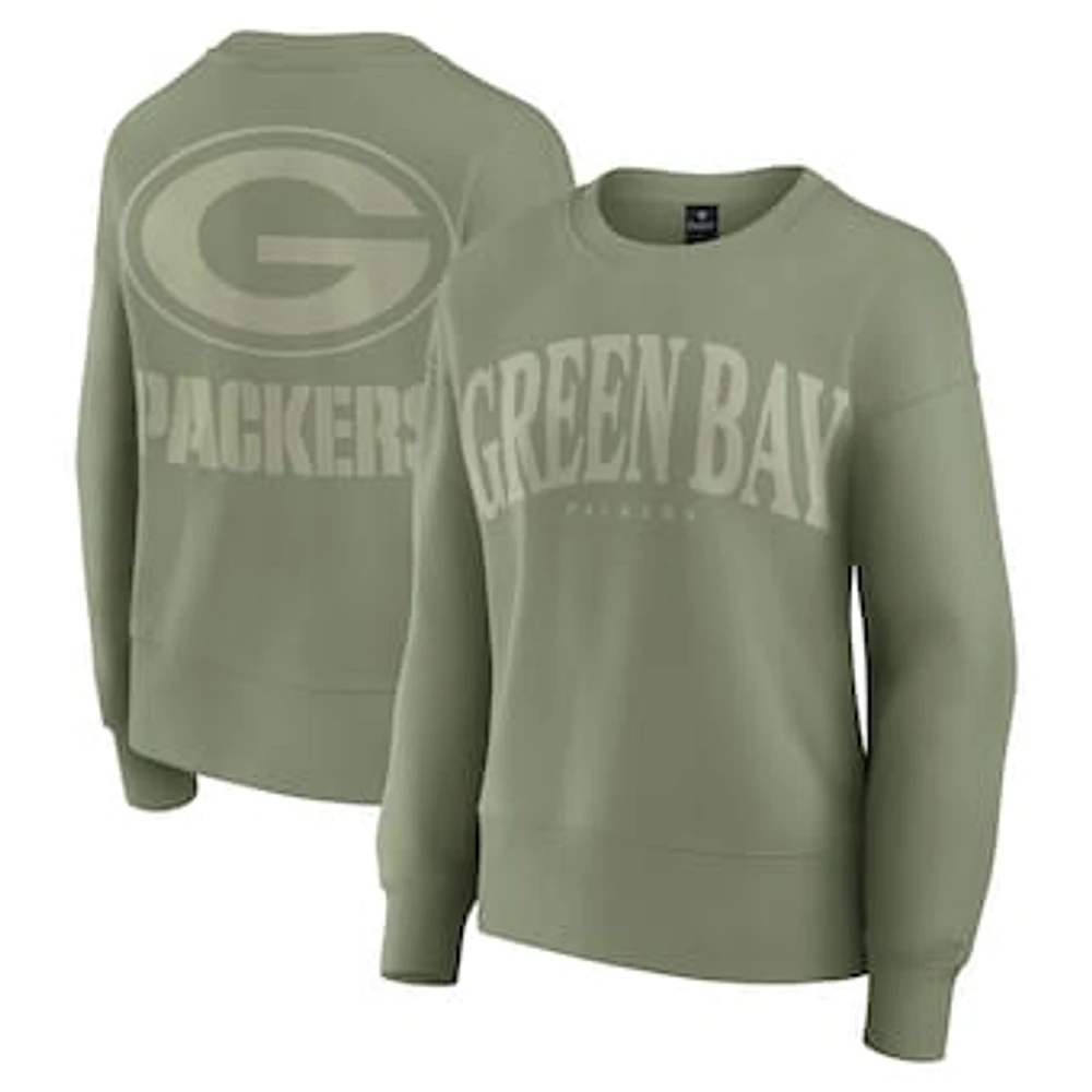 Women's Fanatics  Green Bay Packers Elements Pullover Sweatshirt